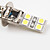  H3 6*5050 SMD White LED Car Signal Lights (2-Pack, DC 12V)
