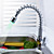  Sprinkle® - bronce desplegable grifo de la cocina con el cambio de color de luz LED - primavera
