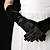  Satin Fingertips Elbow Length With Rhinestone Bridal Gloves