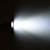  1W 90LM 6500K White LED Flexible Neck Mirror Light Bulb with LED Driver (85~265V)