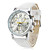 Men’s Casual PU Leather Analog Quartz Wrist Watch (Assorted Colors)