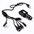  universal 11-em-1 carregador de carro azul claro para dsi, dsl, 3ds e psp (caixa de varejo)