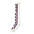  Shoelace and Ruffle Pattern 40cm Sweet Lolilta Stocking