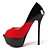  mooie suède naaldhak peep toe pumps feest / avond schoenen