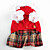  Scottish Plaid Dancing Dress for Dogs (XS-XL)