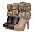  cuero sintético stiletto talón tobillo botas de plataforma con cadena fiesta / zapatos de noche (más colores)