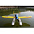 e domodel-hawkking 2.4g 6ch rc avião (PNP)