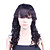  full lace pruik met stretch op de kroon 100% mode krullend onbehandeld haar pruik