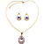  Beatiful Alloy With Crystal India Princess Women's Jewelery Set Including Necklace,Earrings (More Colors)