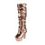  Beautiful Leatherette Chunky Heel Mid-Calf Boots Party/Evening Shoes (More Colors)