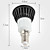  E14 3x1W 270-300LM 6000-6500K White Light LED Spot Bulb (85-265V)