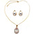  Beatiful Alloy With Crystal India Princess Women's Jewelery Set Including Necklace,Earrings (More Colors)