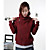  Women'S Long Sleeve Oblique Zipper Cardigan Slim Temperament Hooded Sweater Coat