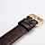  Unisex PU Leather Watch Strap 18MM(Brown)