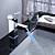  Sprinkle® - by lightinthebox - farveskiftende førte badeværelse vask vandhane - kromfinish