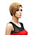  Capless court synthétique de haute qualité japonaise Kanekalon droite étoile style perruque Rihanna Coiffure 1