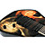  Derulo - profesjonell crossbones Stratocaster elektrisk gitar med bag / stropp / hakke / kabel / whammy bar