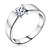  Gorgeous Sterling Silver Cubic Zirconia Ring