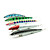  140mm 18g ABS Hard Baits with 4# Hooks(5 Pieces)