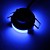  1W 30LM Blue Light 3-Fillets Shaped LED Ceiling Bulb (85-265V)