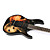  Derulo - profesjonell crossbones Stratocaster elektrisk gitar med bag / stropp / hakke / kabel / whammy bar