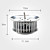  1W 30LM Blue Light LED Ceiling Bulb (85-265V)