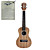  hanknn - ukelele soprano zebrano con funda