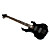  Derulo - (Bassman) flamme totem innlagt elektrisk bass gitar med gig bag / stropp / picks / kabel