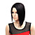  Penteado Capless Curta Alta Qualidade Sintética japonês Kanekalon Direto Style Star peruca Rihanna 2