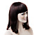  Mono Top High Quality Human Hair Medium Brown Wave Hair Wig
