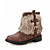  Leatherette Low Heel Ankle Boots Party / Evening Shoes With Buckle (More Colors)