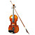  casanova - (CSN-L1) 4/4 Archaize Flame Maple Violin with Case/Bow/Rosin
