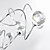  LIPPSTADT - Lampadario stile moderno in cristallo con 11 lampadine