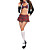  Fashion Sexy Womens Pure Students Halloween Costume