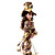  Sexy Women’s Magician/Mad Hatter Halloween Costume(6 Pieces)