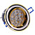  7W Chrome LED Ceiling Light with 7 LEDs with Driver (Swivel 0-60° , Beam 5°/30°/45°/60° , Cutting Dia 93mm)
