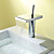  Contemporary Waterfall Single Handle Chrome Bathroom Sink Faucet