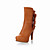  belles bottes en similicuir stiletto la cheville talon avec bowknot partie / soirée chaussures (plus de couleurs)