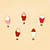  10pcs Plastic Sweet Nail Decorations