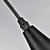  Artistic Pendant Light in Black Shade