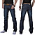  algodão de moda retas longas calça