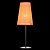  Comtemporary Fabric Table Light with Silver Stand