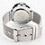  Unisex New Design Steel Analog Quartz Wrist Watch (Silver)