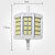  R7S 5W 24x5050 SMD 300-360LM 6000-6500K Natural White Light LED Corn Bulb (85-265V)