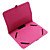  Textile Strip Pattern Case with Stand for iPad Mini