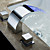  Color Changing LED Waterfall Widespread Bathroom Sink Faucet (Chrome Finish)