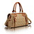  Women's Fashion Diamond Check Tote