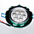  7x1W 560-600lm 3000-3500K Warm Wit Licht Groen Crystal LED plafond lamp (85-265V)
