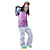  20000mm Waterproof FELICE-New DINO-STONE Women's Skiing Jacket (Multi-color Available)