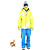  20000mm Waterproof FELICE-VINCENT Unisex Skiing Jacket with Cotton Filler (Multi-color Available)
